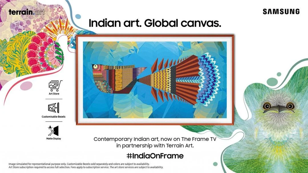 Samsung Partners with Terrain.art to Expand Art Collection on The Frame TV in India