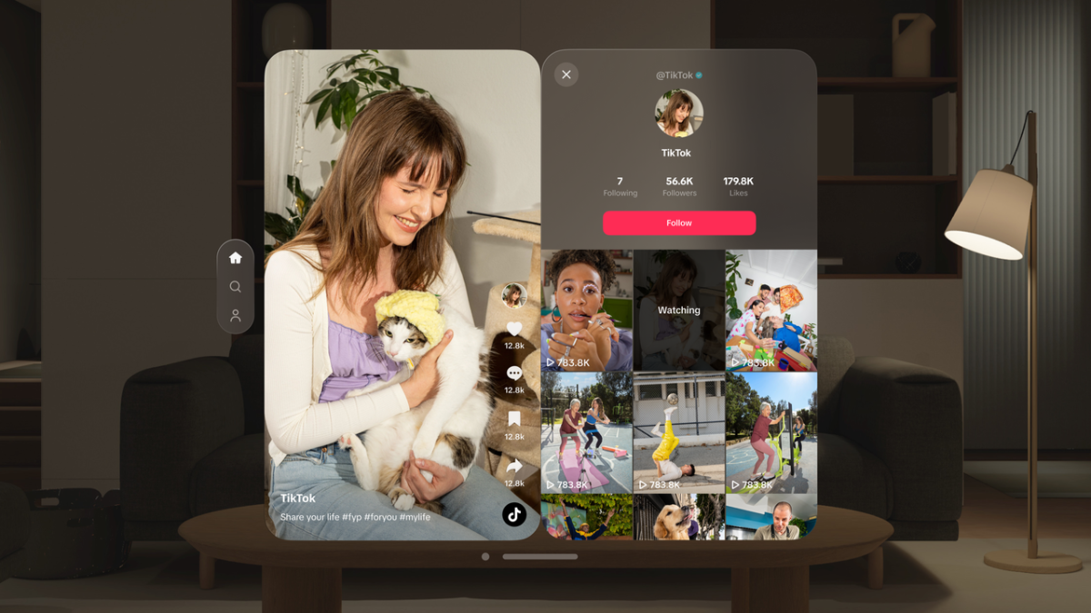 TikTok Launches Native App for Apple Vision Pro, Enhancing Immersive Viewing Experience